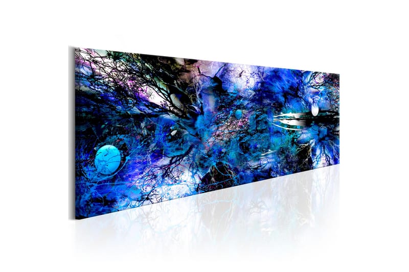 Tavla Blue Artistic Chaos 150x50, Artgeist sp. z o. o.