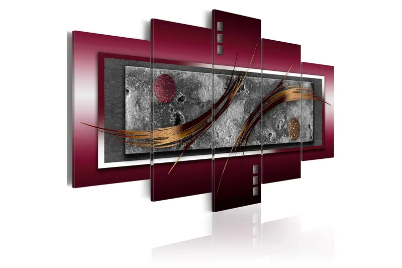Tavla Burgundy Elegance 200x100, Artgeist sp. z o. o.