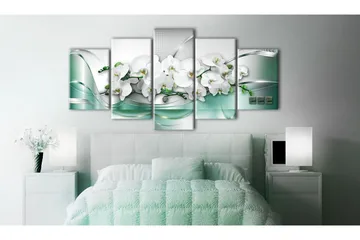 Tavla Celadon Ribbon 200x100 - Artgeist sp. z o. o. - Inredning & dekor - Tavlor & konst - Canvastavla