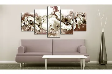 Tavla Chocolate Orchid 100x50 - Artgeist sp. z o. o. - Inredning & dekor - Tavlor & konst - Canvastavla