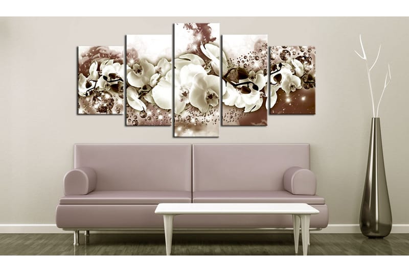 Tavla Chocolate Orchid 100x50 - Artgeist sp. z o. o. - Inredning & dekor - Tavlor & konst - Canvastavla