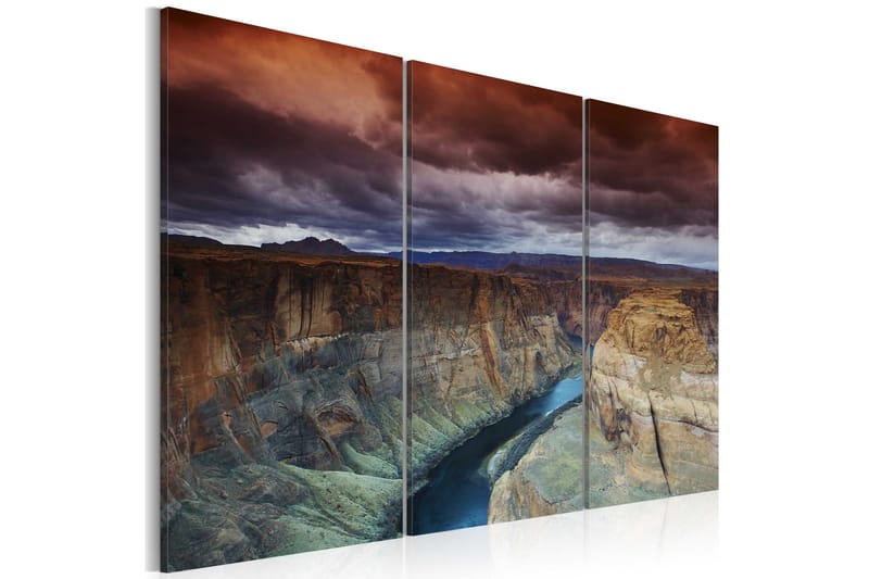 Tavla Clouds Over The Grand Canion In Colorado 60x40, Artgeist sp. z o. o.