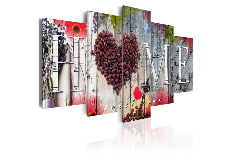Tavla Coffee Heart 100x50, Artgeist sp. z o. o.
