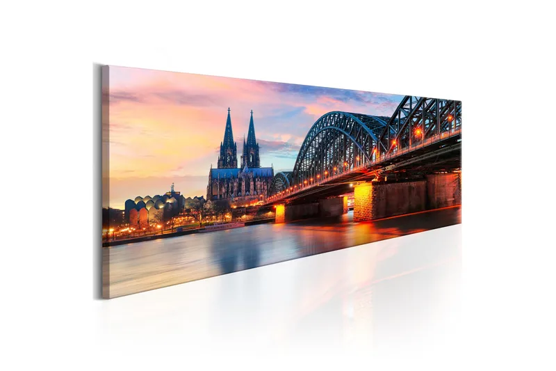 Tavla Cologne Germany 120x40 - Artgeist sp. z o. o. - Inredning & dekor - Tavlor & konst - Canvastavla