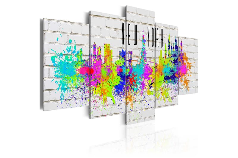 Tavla Colorful New York 200x100, Artgeist sp. z o. o.