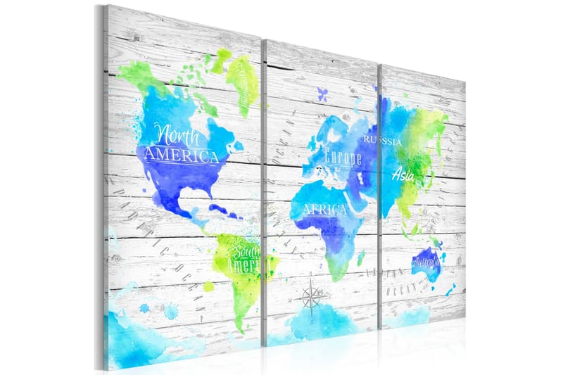 Tavla Colourful Journeys 90x60, Artgeist sp. z o. o.