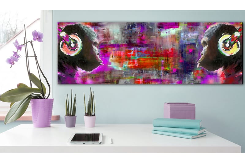 Tavla Colours Of Music 135x45 cm - Inredning & dekor - Tavlor & konst - Canvastavla