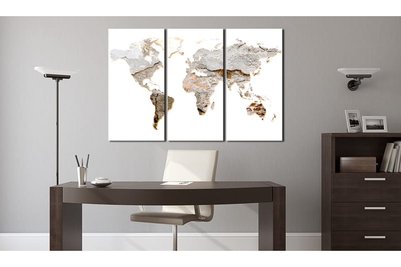 Tavla Concrete Continents 120x80 - Artgeist sp. z o. o. - Inredning & dekor - Tavlor & konst - Canvastavla