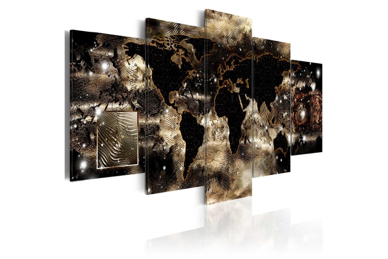 Tavla Continents And Stars 200x100, Artgeist sp. z o. o.
