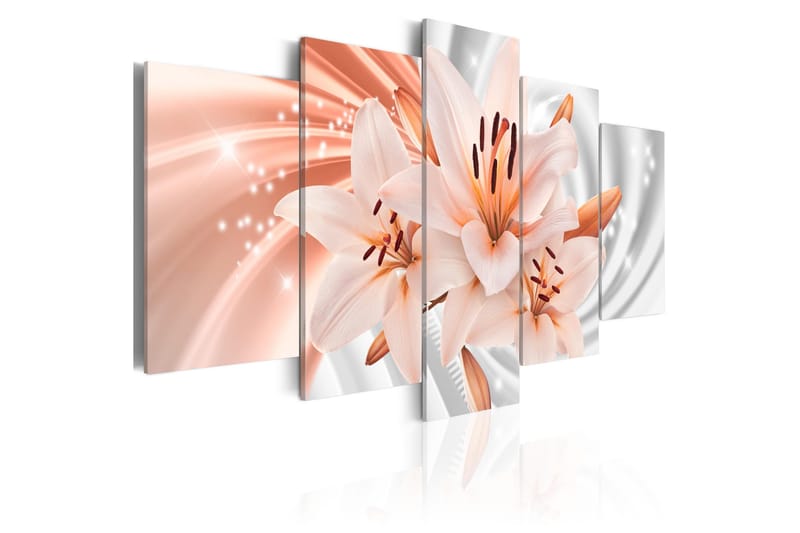 Tavla Coral Lilies 100x50, Artgeist sp. z o. o.