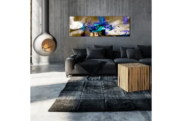 Tavla Crazy Serpentines 1 Part Brown Narrow 120x40 - Artgeist sp. z o. o. - Inredning & dekor - Tavlor & konst - Canvastavla
