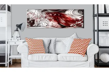 Tavla Crimson Melody 120x40 - Artgeist sp. z o. o. - Inredning & dekor - Tavlor & konst - Canvastavla