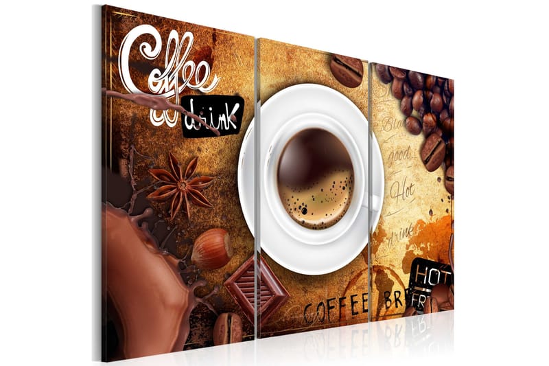 Tavla Cup Of Coffee 90x60, Artgeist sp. z o. o.