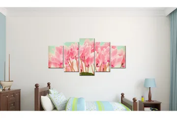 Tavla Cyclamen 200x100 - Artgeist sp. z o. o. - Inredning & dekor - Tavlor & konst - Canvastavla