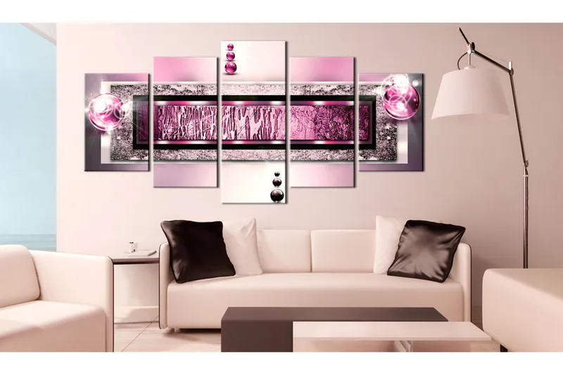 Tavla Cyclamen Dream 200x100 - Artgeist sp. z o. o. - Inredning & dekor - Tavlor & konst - Canvastavla