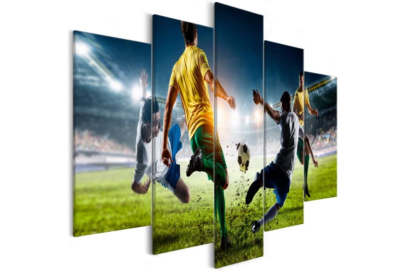 Tavla Decisive Tackle 5 Parts Wide 200x100, Artgeist sp. z o. o.
