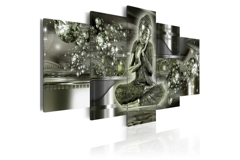 Tavla Emerald Budda 100x50, Artgeist sp. z o. o.
