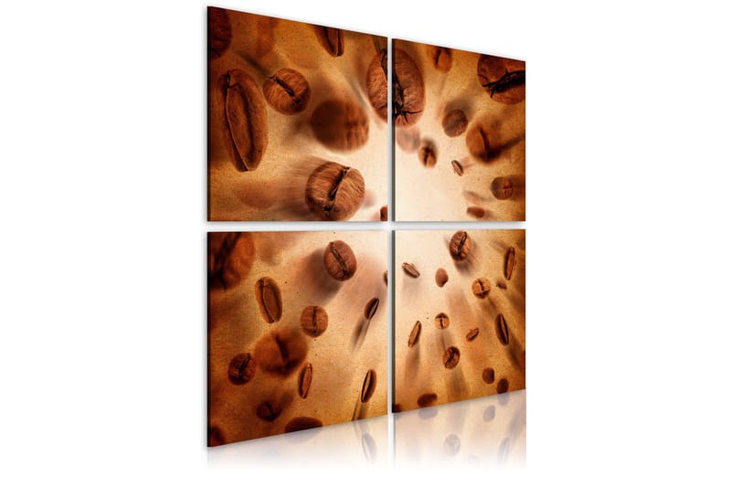 Tavla Energetic Coffee 40x40, Artgeist sp. z o. o.