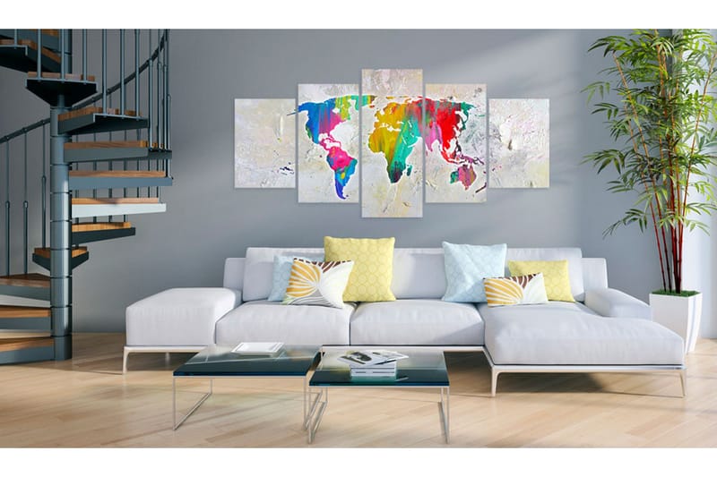 Tavla Energy Of World 100x50 - Artgeist sp. z o. o. - Inredning & dekor - Tavlor & konst - Canvastavla