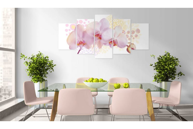Tavla Finessed Orkidé 100x50 - Artgeist sp. z o. o. - Inredning & dekor - Tavlor & konst - Canvastavla