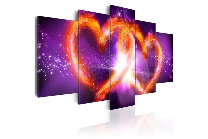 Tavla Flames Of Love 200x100, Artgeist sp. z o. o.