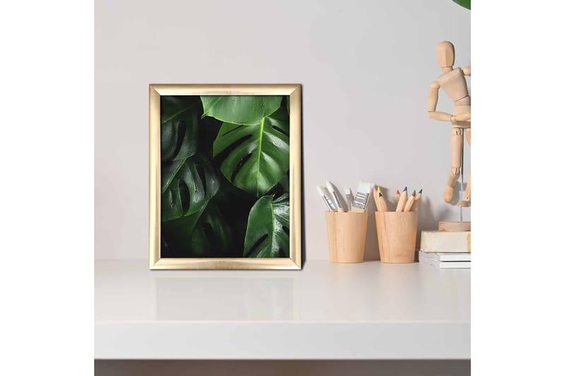 Tavla Floral med Ram Flerfärgad - 23,5x28,5 cm - Inredning & dekor - Tavlor & konst