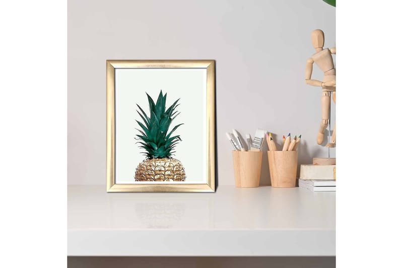 Tavla Floral med Ram Flerfärgad - 23,5x28,5 cm - Inredning & dekor - Tavlor & konst