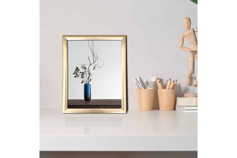 Tavla Floral med Ram Flerfärgad - 23,5x28,5 cm - Inredning & dekor - Tavlor & konst