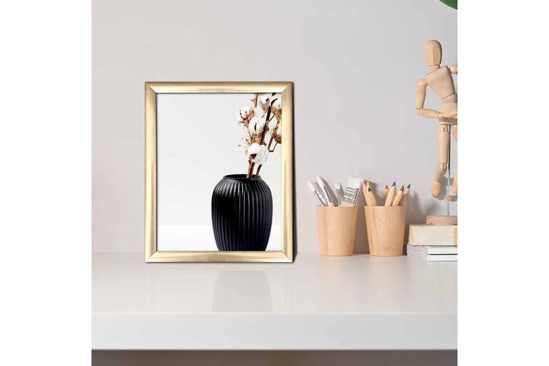 Tavla Floral med Ram Flerfärgad - 23,5x28,5 cm - Inredning & dekor - Tavlor & konst