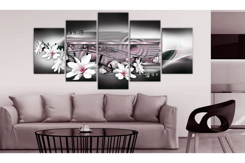 Tavla Flower Expression 200x100 - Artgeist sp. z o. o. - Inredning & dekor - Tavlor & konst - Canvastavla