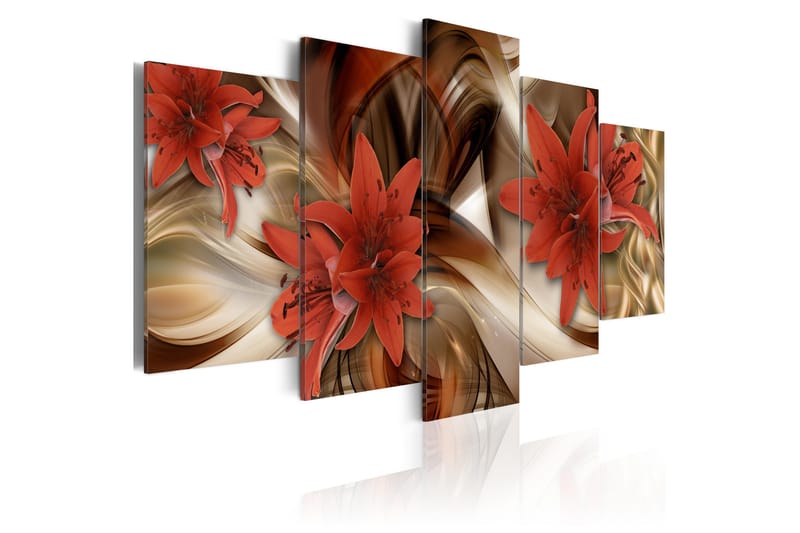 Tavla Flower Nebula 100x50, Artgeist sp. z o. o.