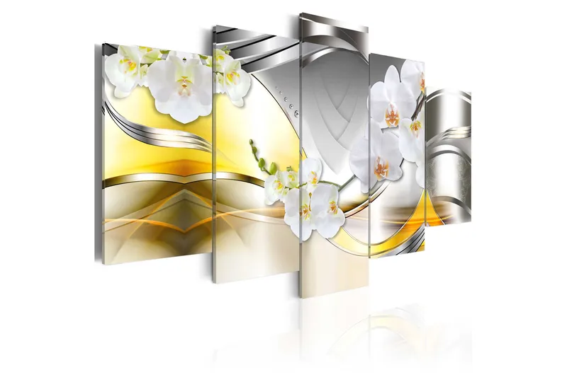 Tavla Flowers Of Future 100x50, Artgeist sp. z o. o.