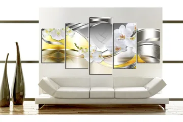 Tavla Flowers Of Future 100x50 - Artgeist sp. z o. o. - Inredning & dekor - Tavlor & konst - Canvastavla