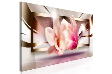 Tavla Flowers outside the Frame (1 Part) Narrow 150x50 - Artgeist sp. z o. o. - Inredning & dekor - Tavlor & konst - Canvastavla
