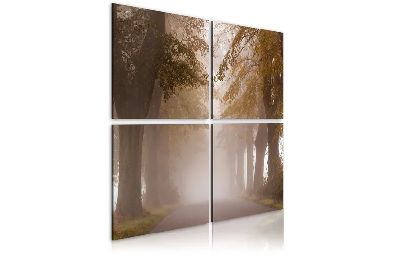 Tavla Foggy Gränd 80x80, Artgeist sp. z o. o.