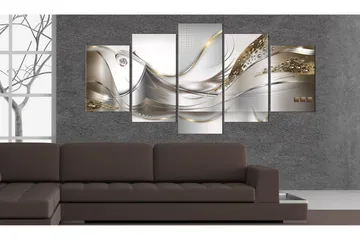 Tavla Golden Flight 200x100 - Artgeist sp. z o. o. - Inredning & dekor - Tavlor & konst - Canvastavla