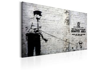TAVLA Graffiti Area (Police and a Dog) by Banksy 120x80
