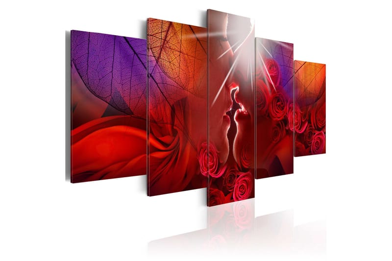 Tavla Kiss From Rose 100x50, Artgeist sp. z o. o.