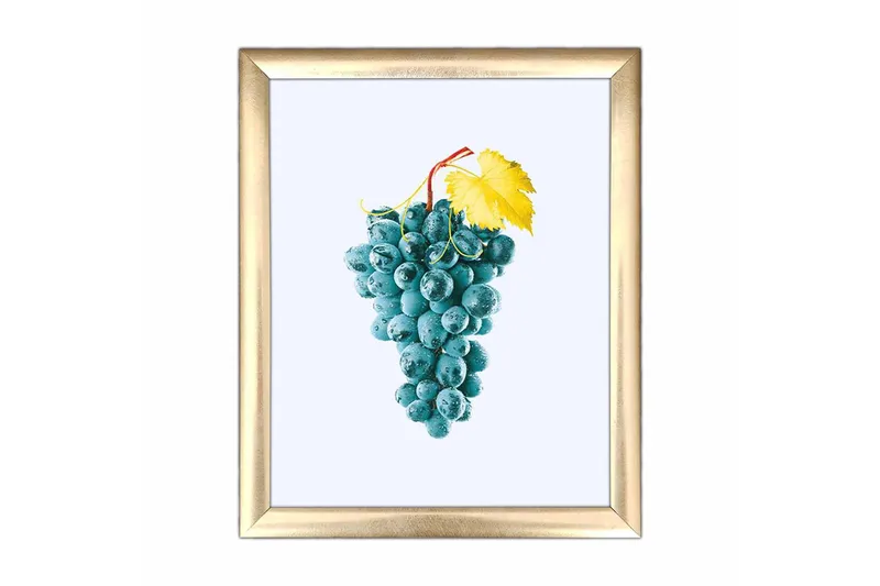 Tavla Kitchen med Ram Flerfärgad, 23,5x28,5 cm