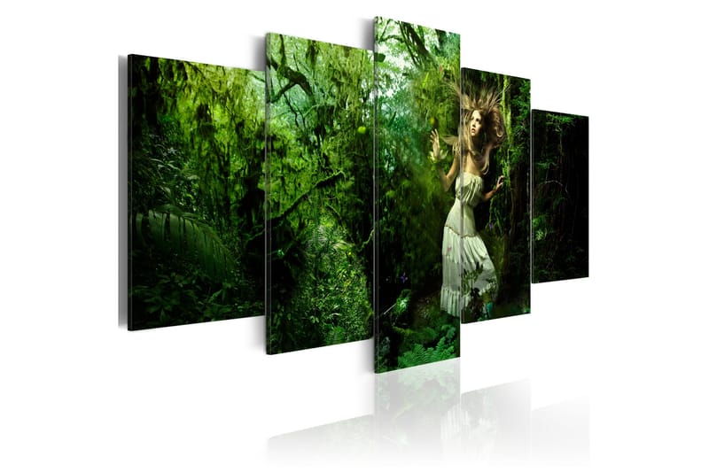 Tavla Lost In Greenery 200x100, Artgeist sp. z o. o.