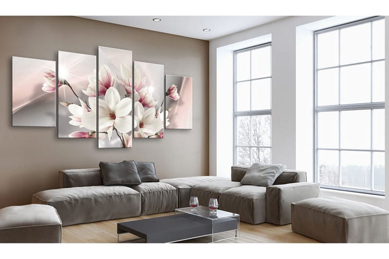 Tavla Magnolia In Bloom 100x50 - Artgeist sp. z o. o. - Inredning & dekor - Tavlor & konst - Canvastavla