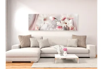 Tavla Magnolia Reflection 1 Part Narrow 120x40 - Artgeist sp. z o. o. - Inredning & dekor - Tavlor & konst - Canvastavla