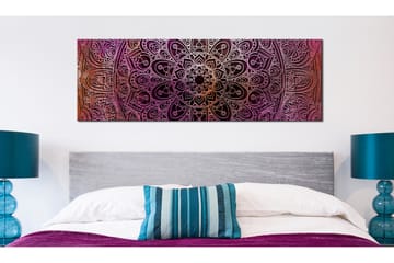 Tavla Mandala Amethyst Energy 150x50 - Artgeist sp. z o. o. - Inredning & dekor - Tavlor & konst - Canvastavla