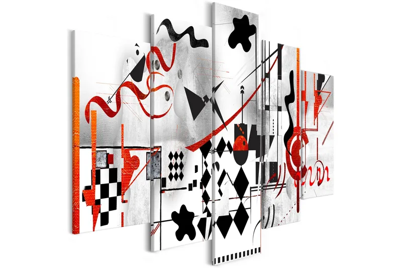 Tavla Maze 5 Parts Wide 200x100, Artgeist sp. z o. o.