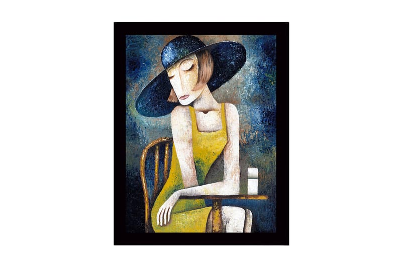 Tavla Med Ram Flerfärgad 41X56 - 41x56 cm - Inredning & dekor - Tavlor & konst