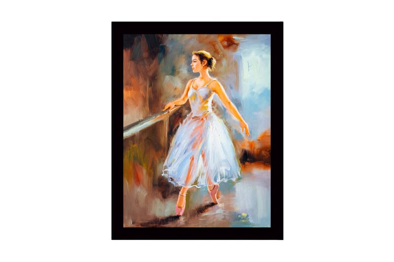 Tavla Med Ram Flerfärgad 41X56 - 41x56 cm - Inredning & dekor - Tavlor & konst