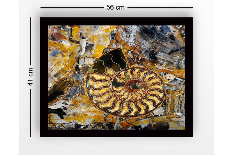Tavla Med Ram Flerfärgad 41X56 - 41x56 cm - Inredning & dekor - Tavlor & konst