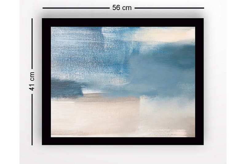 Tavla Med Ram Flerfärgad 41X56 - 41x56 cm - Inredning & dekor - Tavlor & konst