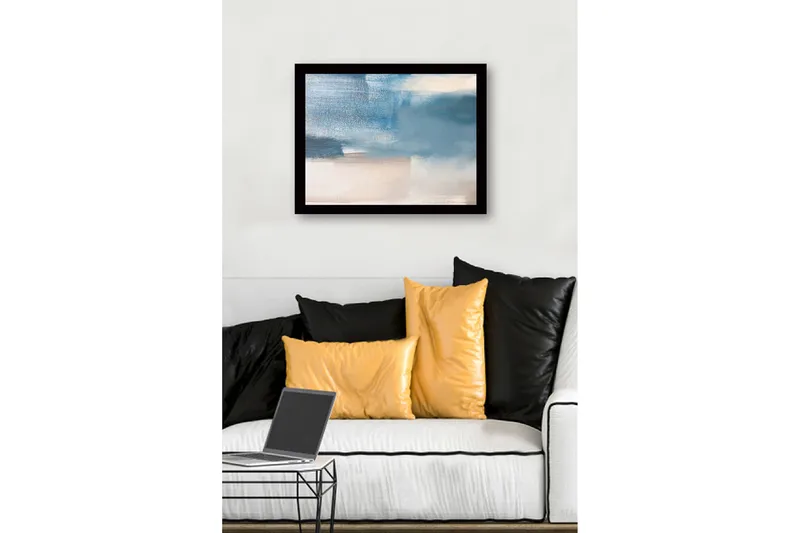 Tavla med Ram Flerfärgad - 41x56 cm - Inredning & dekor - Tavlor & konst