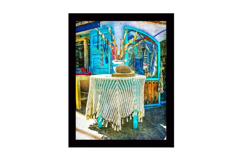 Tavla med Ram Flerfärgad - 41x56 cm - Inredning & dekor - Tavlor & konst